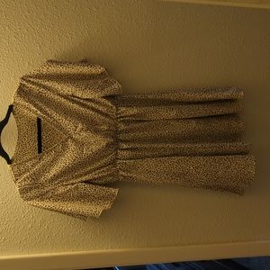 Leopard print dress